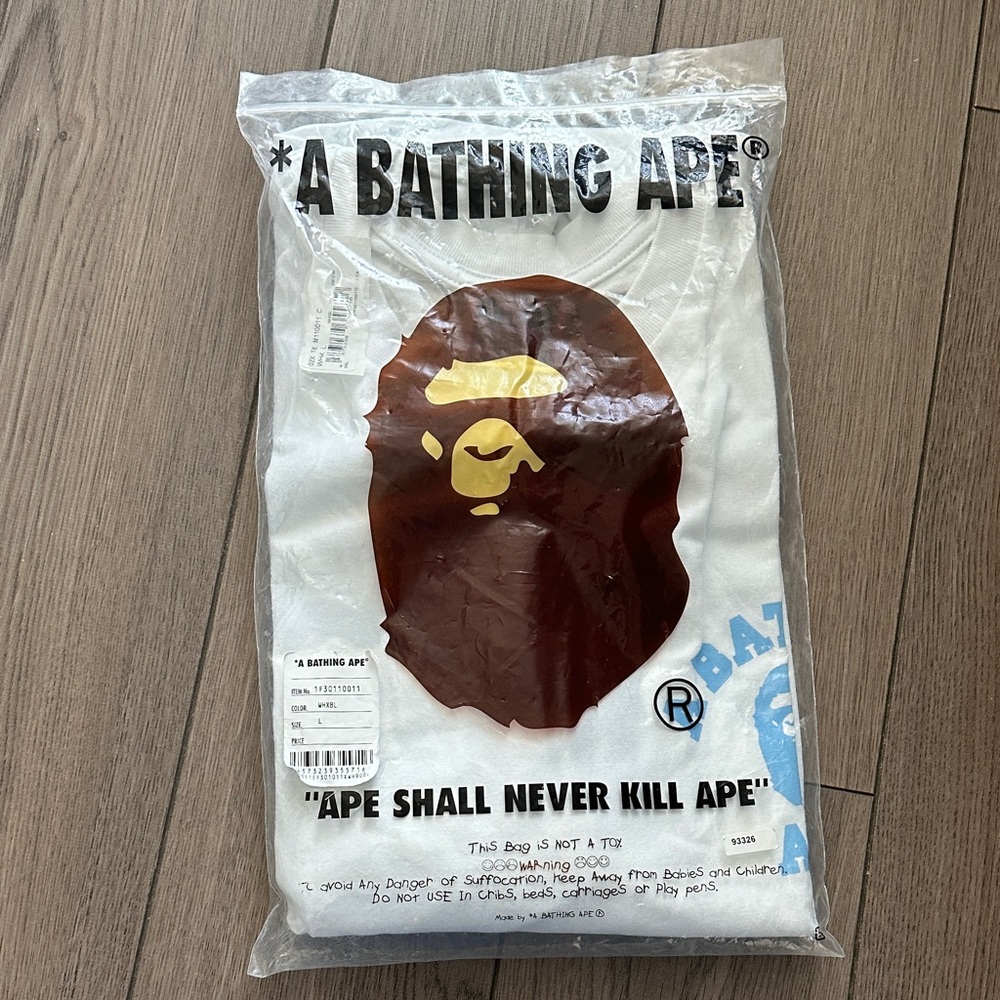White BAPE T-shirt